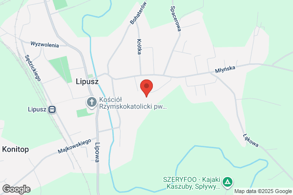 Lesnictwo Zarosle. Nadlesnictwo Lipusz