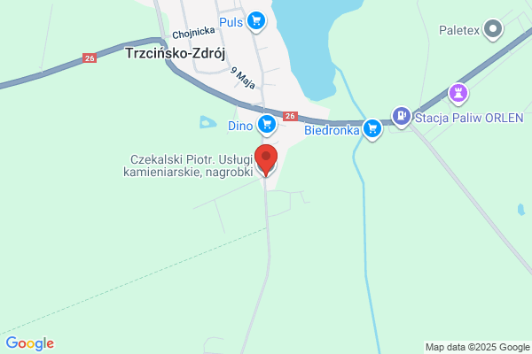 Kulig Miroslaw. Kamieniarstwo nagrobkowe i budowlane