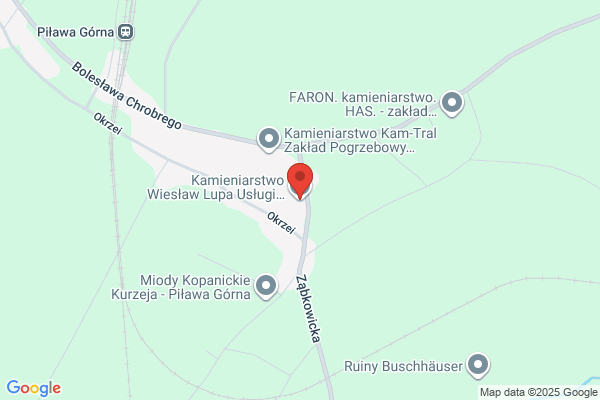 Lupa Wieslaw. Kamieniarstwo, wyrób nagrobków