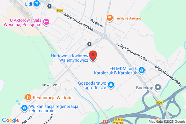 Hurtownia kwiatów Pol-Kwiat. Walentynowicz Mieczyslaw