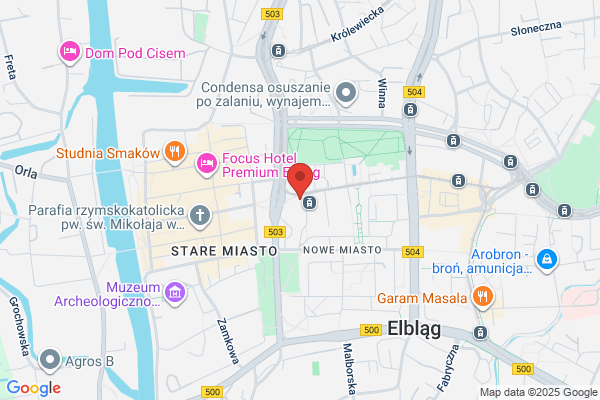 Radio El Elblag. Rozglosnia radiowa