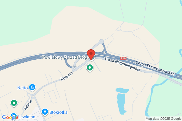 Generalna Dyrekcja Dróg Krajowych i Autostrad. Oddzial w Olsztynie. Rejon