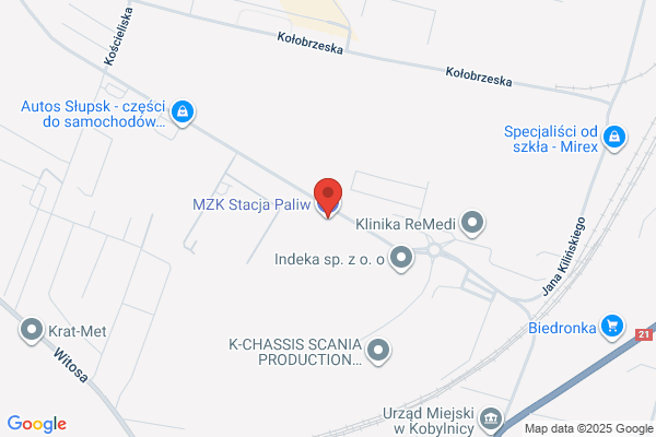 Stacja paliw Miejskiego Zakladu Komunikacji
