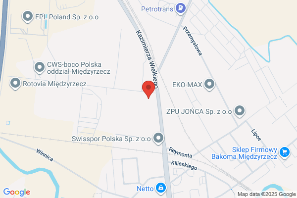 Miedzyrzecz. Polskie Rury Preizolowane. Sp. z o.o. Biuro techniczno - handlowe