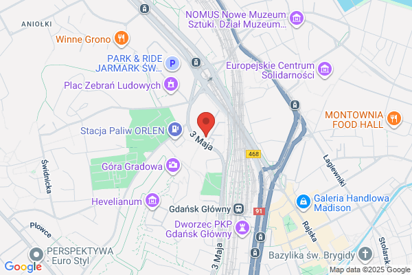 Pólnoc. Prywatna pracownia geodezyjna