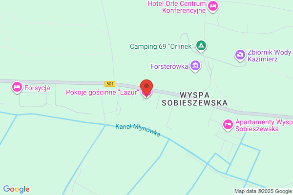 Lazur. Wynajem pokoi. Mozejko B.