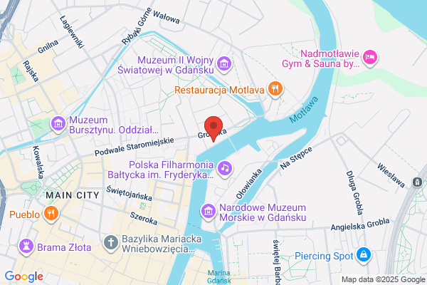 Przystan Gdanska. Restauracja