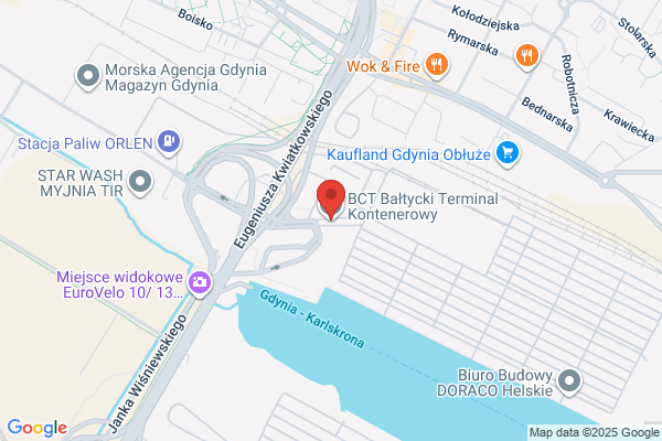 Morska Agencja Gdynia. Sp. z o.o. Terminal kontenerowy