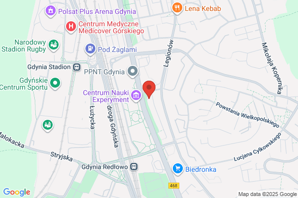 Koma. Salon oswietleniowy