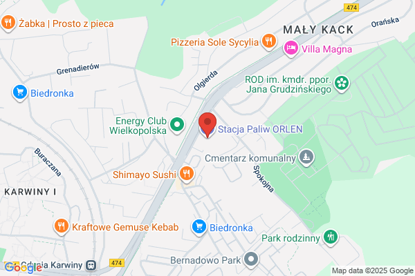 Polski Koncern Naftowy Orlen SA. Stacja paliw
