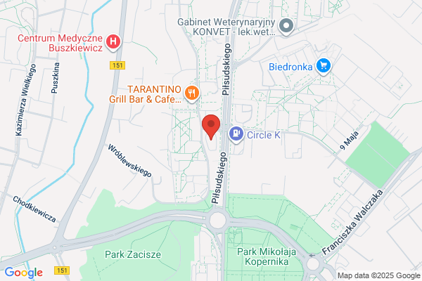 Bajunia. Parking strzezony