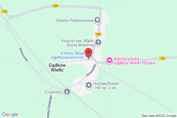 Dudka Irena. Sklep spozywczo - przemyslowy