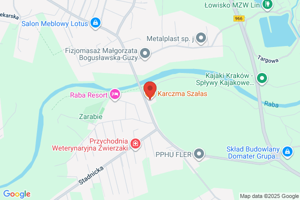 Szalas. Zajazd