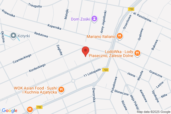 Cieslak-Marcinkowska Danuta, lek. med. Spec. ginekolog poloznik. Gabinet
