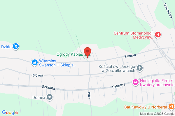 Kapias. Gospodarstwo szkólkarskie roslin ozdobnych