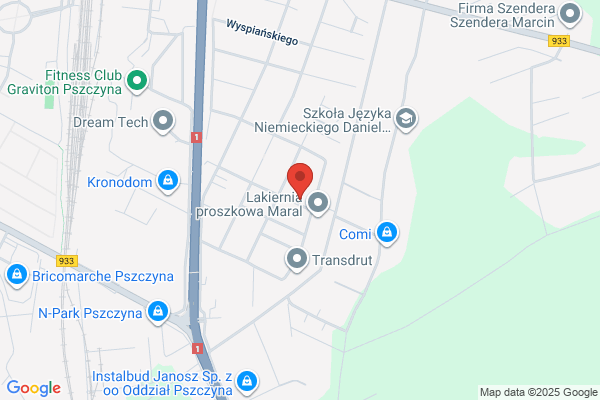 Indeka Atanazy. Uslugi geodezyjno - kartograficzne
