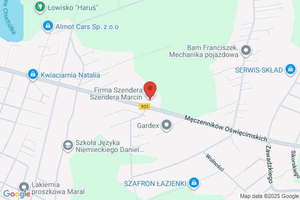 Szendera Bogdan. Przedsiebiorstwo handlowo - uslugowe
