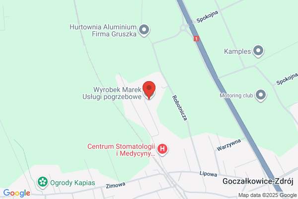 Wyrobek Krystyna. Uslugi pogrzebowe