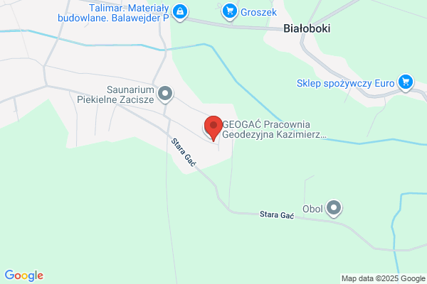 Geos. Pracownia geodezyjna. Pyka A.