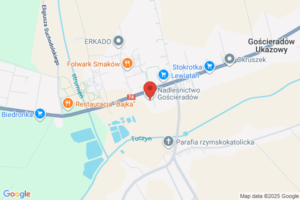 Lesnictwo Kotówka. Nadlesnictwo Goscieradów