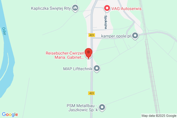 ReisebÜcher-Cwirzen Maria. Gabinet rehabilitacyjny