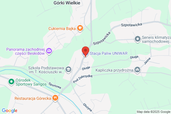 Uniwar. Stacja paliw