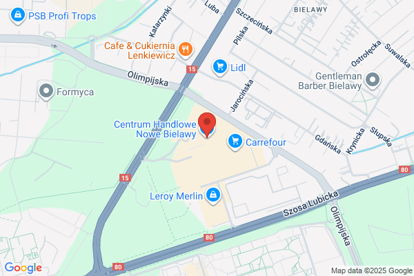 Bielawy. Centrum handlowe