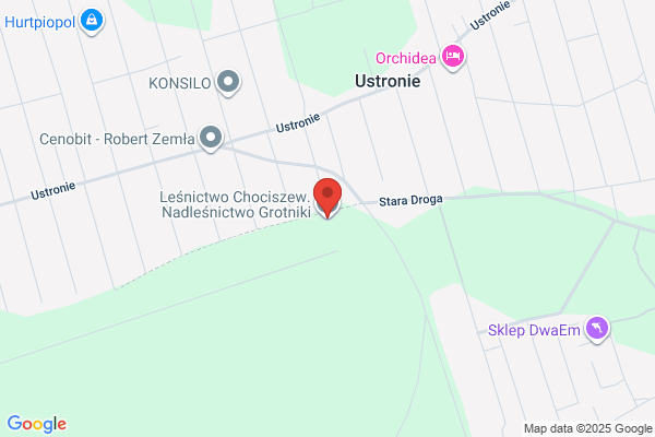 Lesnictwo Ustronie. Nadlesnictwo Grotniki