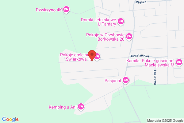 Zielinska Krystyna. Kwatery prywatne