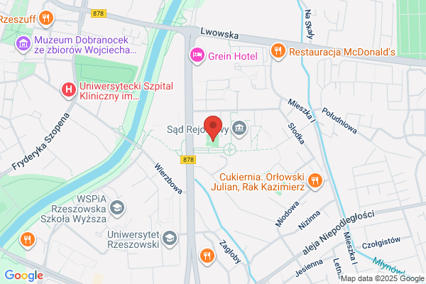 Sad Rejonowy w Rzeszowie. VIII Zamiejscowy Wydzial Ksiag Wieczystych
