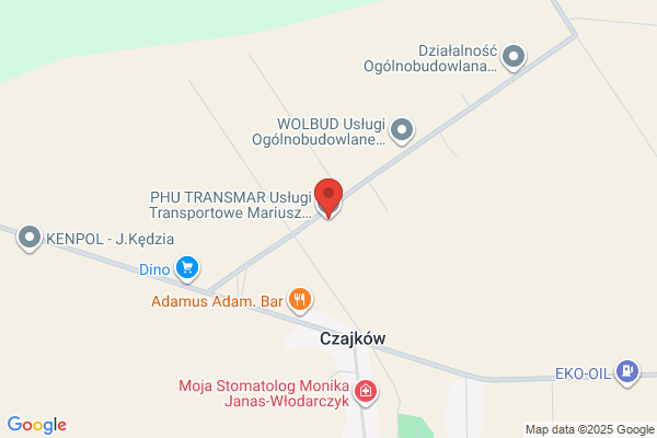 Wrzosek Kazimierz. Uslugi transportowe