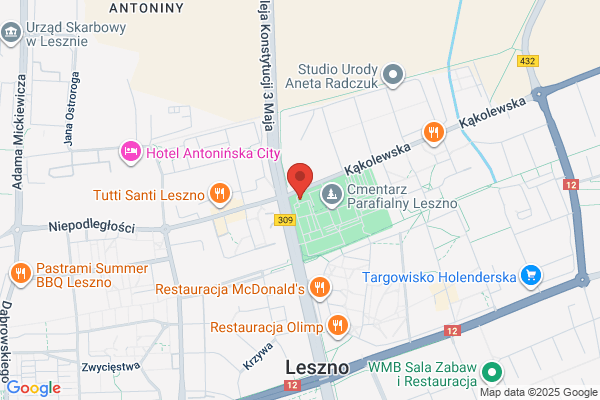 Nowakowski Bronislaw. Uslugi grabarskie