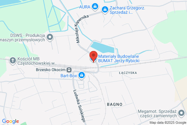 Bumat. Zaklad handlu i produkcji materialów budowlanych. Rybicki J.