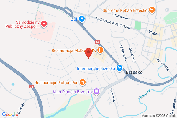 Hurtownia art. nabialowych i spozywczych Okregowej Spóldzielni Mleczarskiej Mlekovita