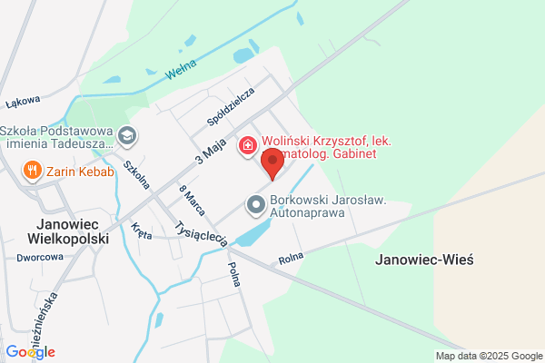 Wisniewska Urszula. Uslugi pielegniarskie