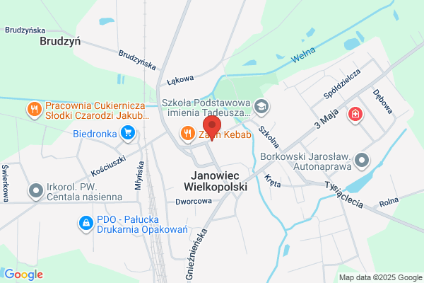 Ziólkowska Jadwiga. Zaklad uslugowo - handlowy