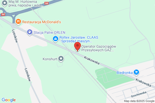 Karpacki Operator Systemu Dystrybucyjnego Sp. z o.o. w Tarnowie. Oddzial Zaklad Gazowniczy w Jaroslawiu