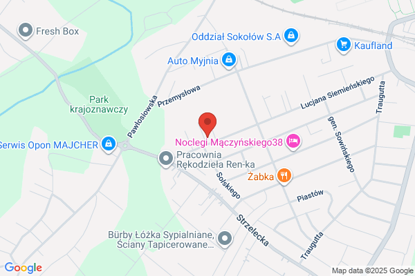 Mapa-2. PPHU. Projektowanie i wykonawstwo terenów zieleni. Matysiak T.