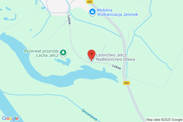 Lesnictwo Jelcz. Nadlesnictwo Olawa