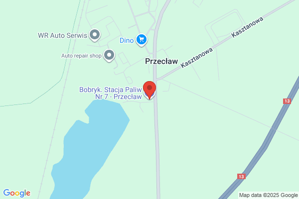 Chodak Boguslaw. Stacja paliw