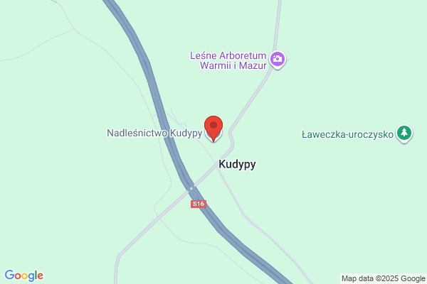 Lesnictwo Kawkowo. Nadlesnictwo Kudypy