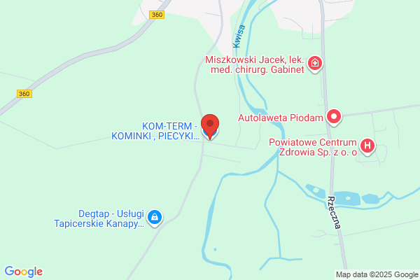 Komrem. PHU. Sprzedaz i montaz kominków. Rzeszutek G.