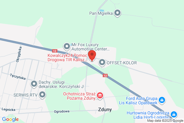 Kowalczyk. Pomoc drogowa