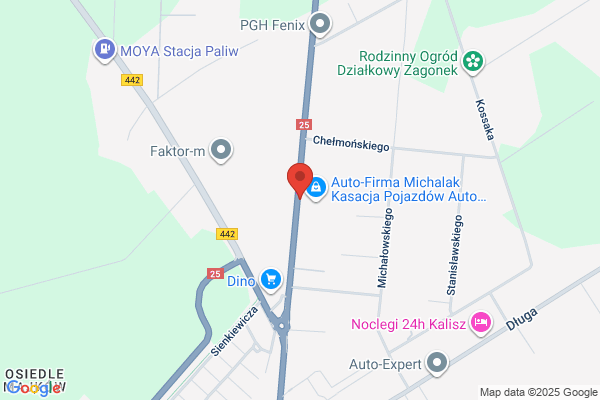 Waszak Kazimierz. Pomoc drogowa, blacharstwo, lakiernictwo