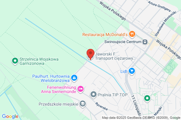 Jaworski Józef. Uslugi transportowe