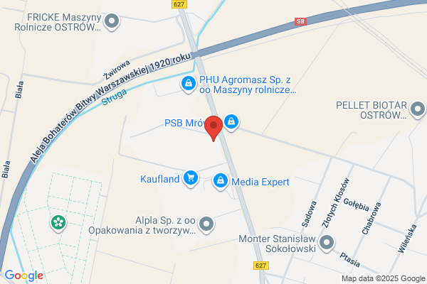 Hurtownia Mazowieckiej Spóldzielni Mleczarskiej w Ostrowi Mazowieckiej