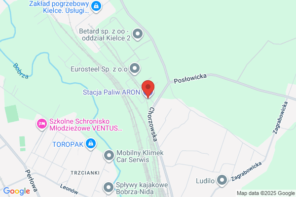 Aron. Sp. z o.o. Olej opalowy, olej napedowy. Stacja paliw