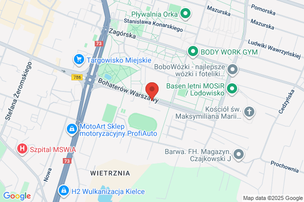 Parking strzezony Miedzywojewódzkiej Uslugowej Spóldzielni Inwalidów
