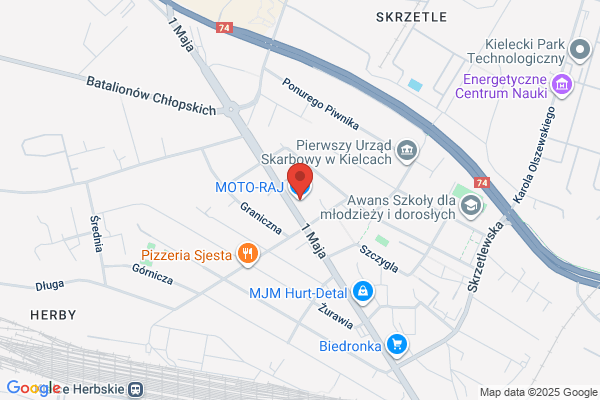 Moto-Raj. Sklep motoryzacyjny. Czesci do samochodów Polonez, Zuk, Lublin