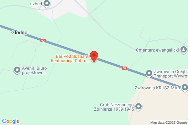 Pod Sosnami. Bar. Zawadka M.